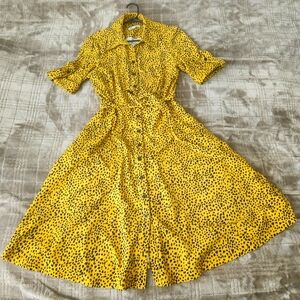 Shelby & Palmer, Leopard Print Dress, Size 12